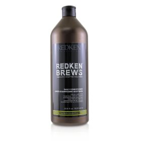 REDKEN - Brews Daily Conditioner (For All Hair Types) 1000ml/33.8oz