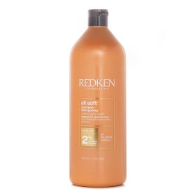 REDKEN - All Soft Shampoo (For Dry/ Brittle Hair) 1000ml/33.8oz